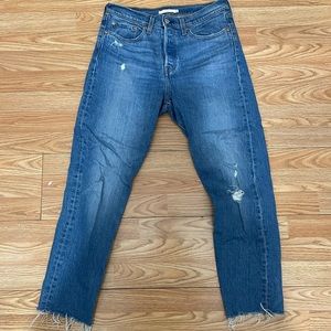 Levi Wedgie Icon Straight Jeans size 29